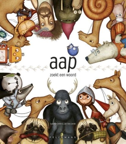 aap zoekt een woord