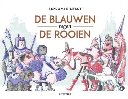 De blauwen tegen de rooien