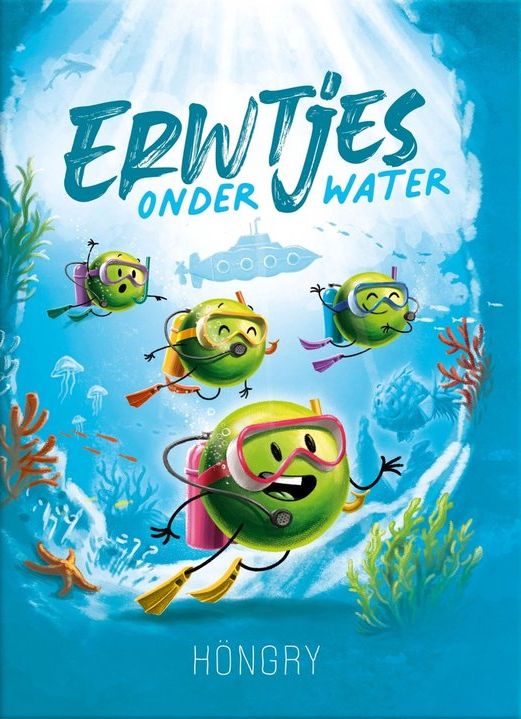Erwtjes onder water