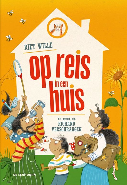 op reis in een huis